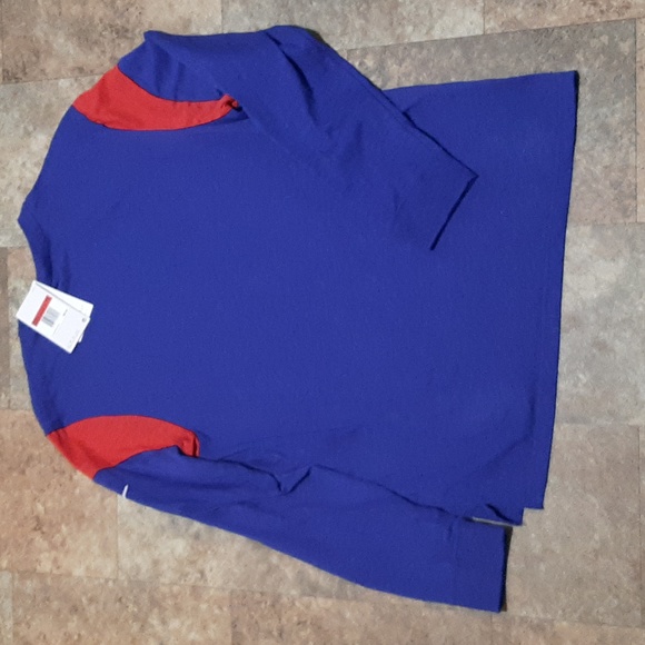New. Nike New England Patriots Historic Logo Royal Long Sleeve T-Shirt. XL. - Picture 5 of 5